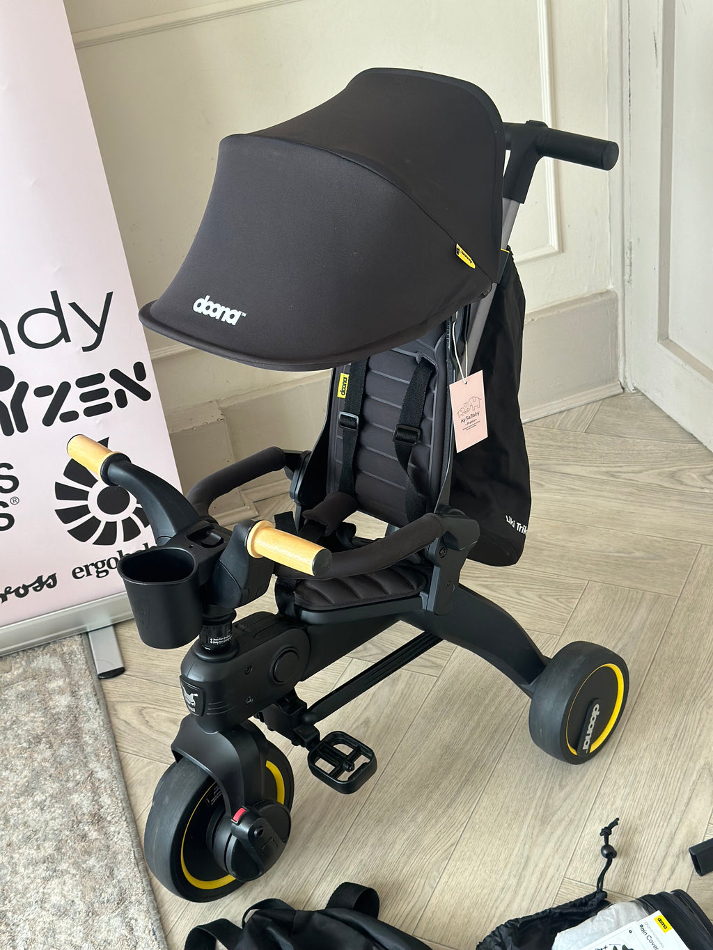 Doona™ Liki Trike S5 with Raincover- Nitro Black
