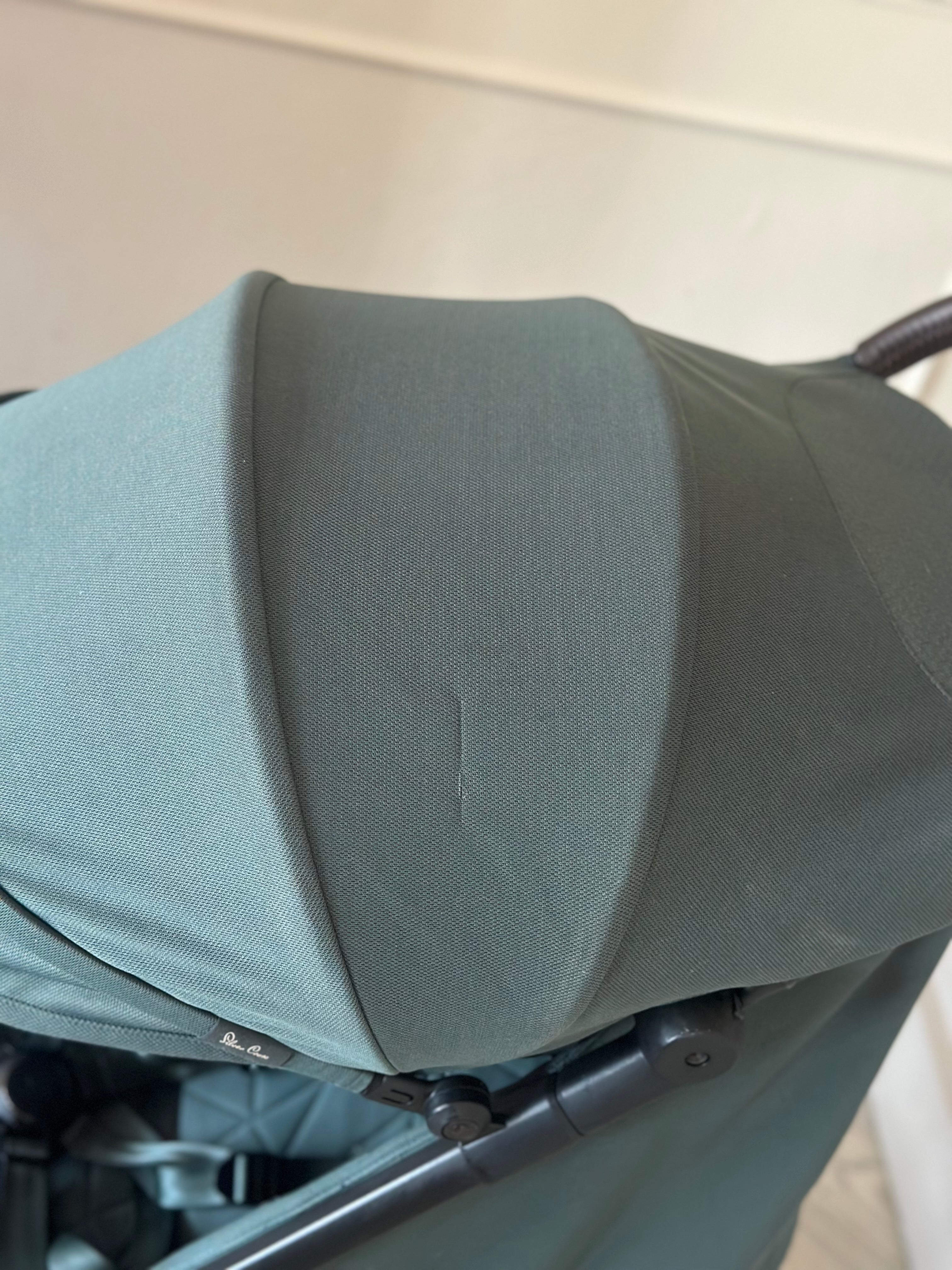 Silver Cross Clic 2 Stroller with Raincover- Conifer