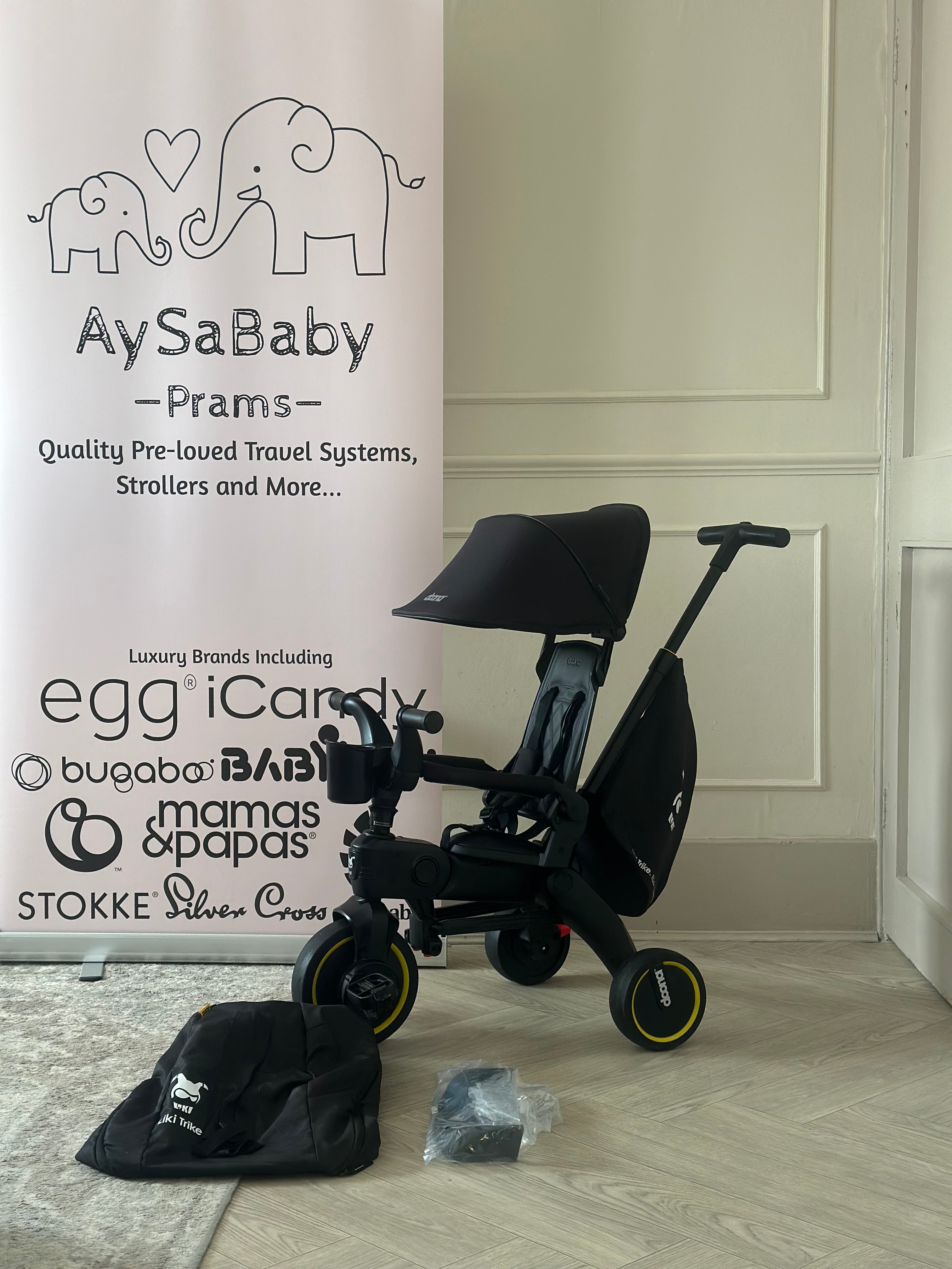 ✨ Doona™ Liki Trike S5 - Limited Edition - Midnight ✨