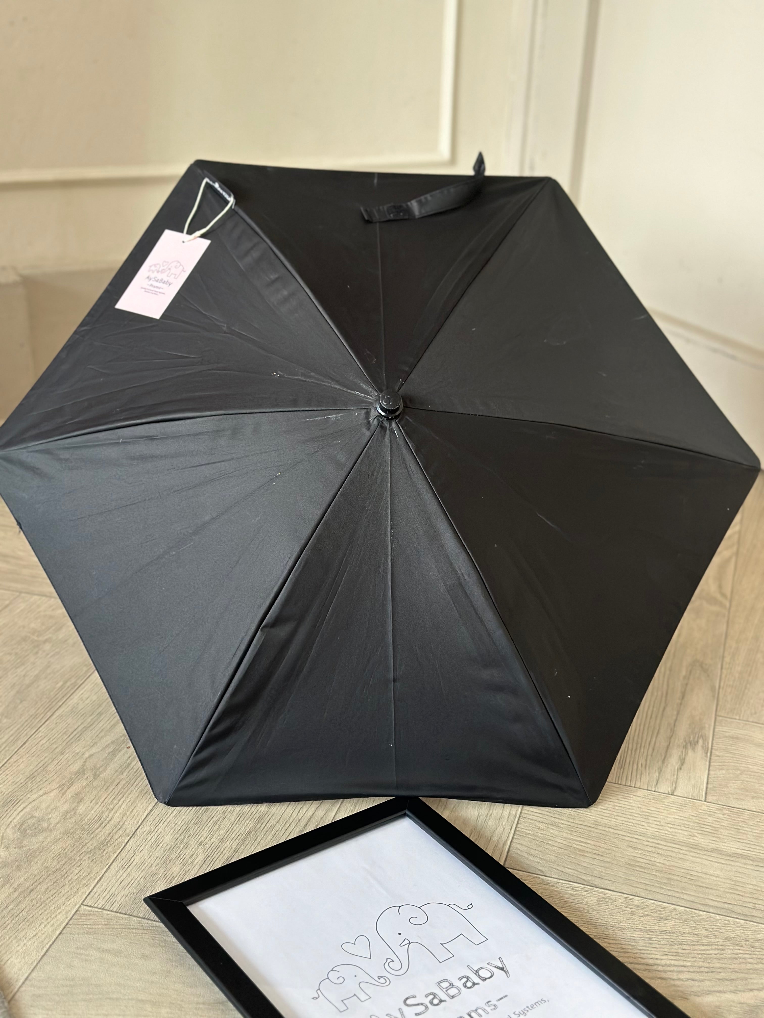 Babyzen Yoyo Parasol and Adapter- Black