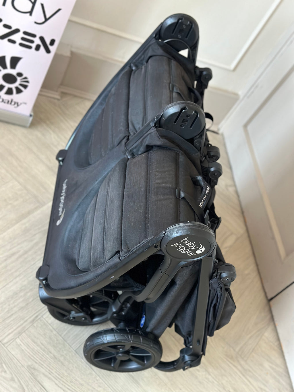 Baby Jogger City Mini GT2 Double All-Terrain Double Pushchair- Opulent Black