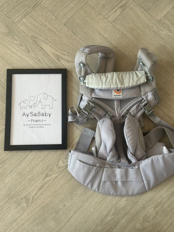Ergobaby Omni 360 Cool Air- Grey Pink Dots
