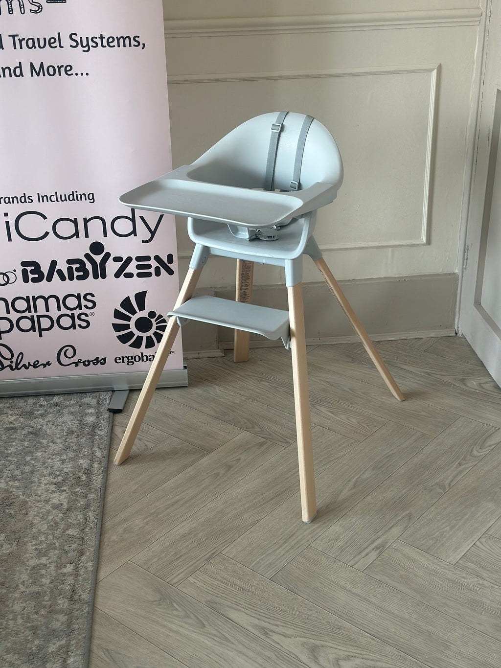 Stokke Clikk Highchair - Cloud Grey