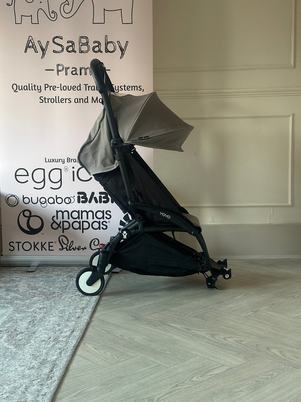 🩶 Babyzen Yoyo Connect Travel Stroller- Black🩶