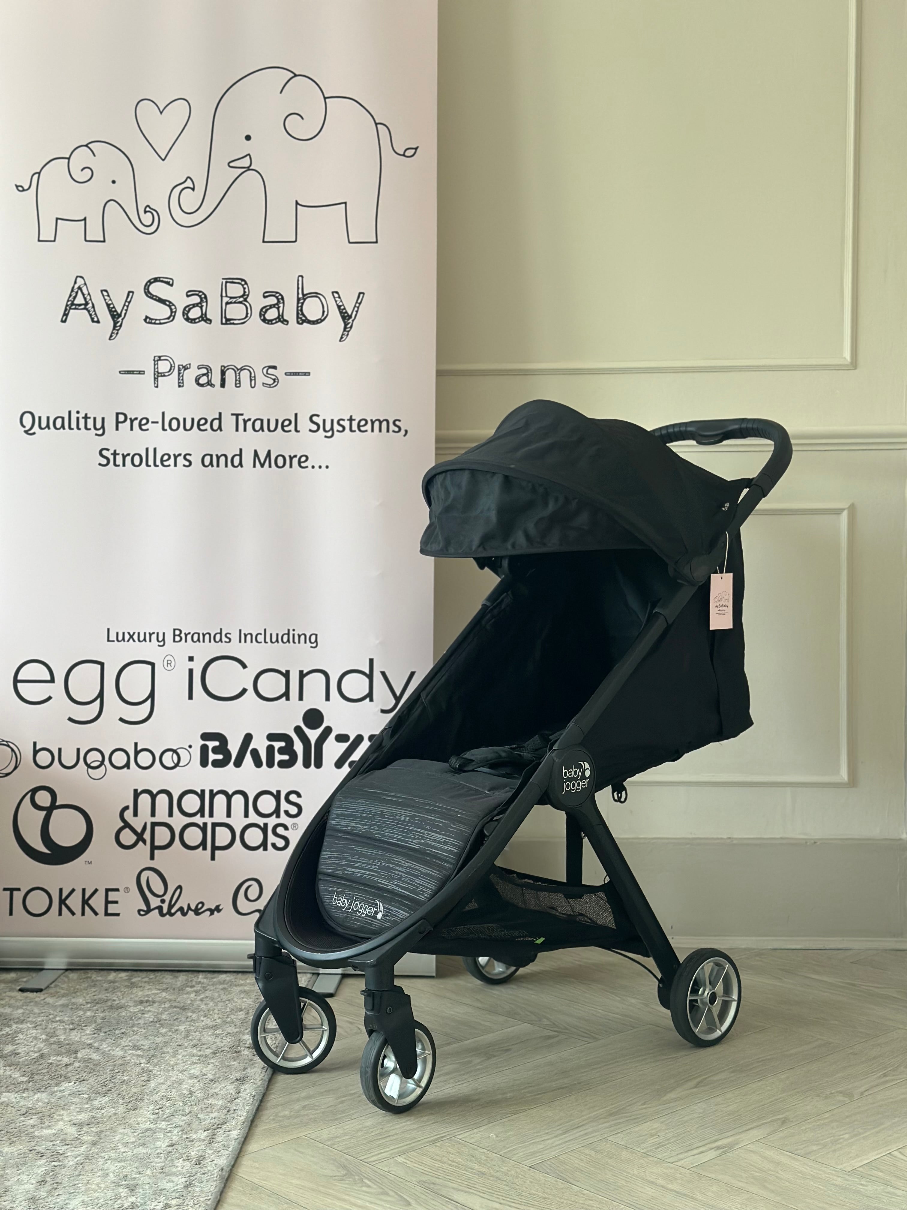 Baby Jogger City Tour 2 Stroller- Pitch Black