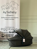 BRAND NEW Egg 3 Carrycot- Chocolate Velvet