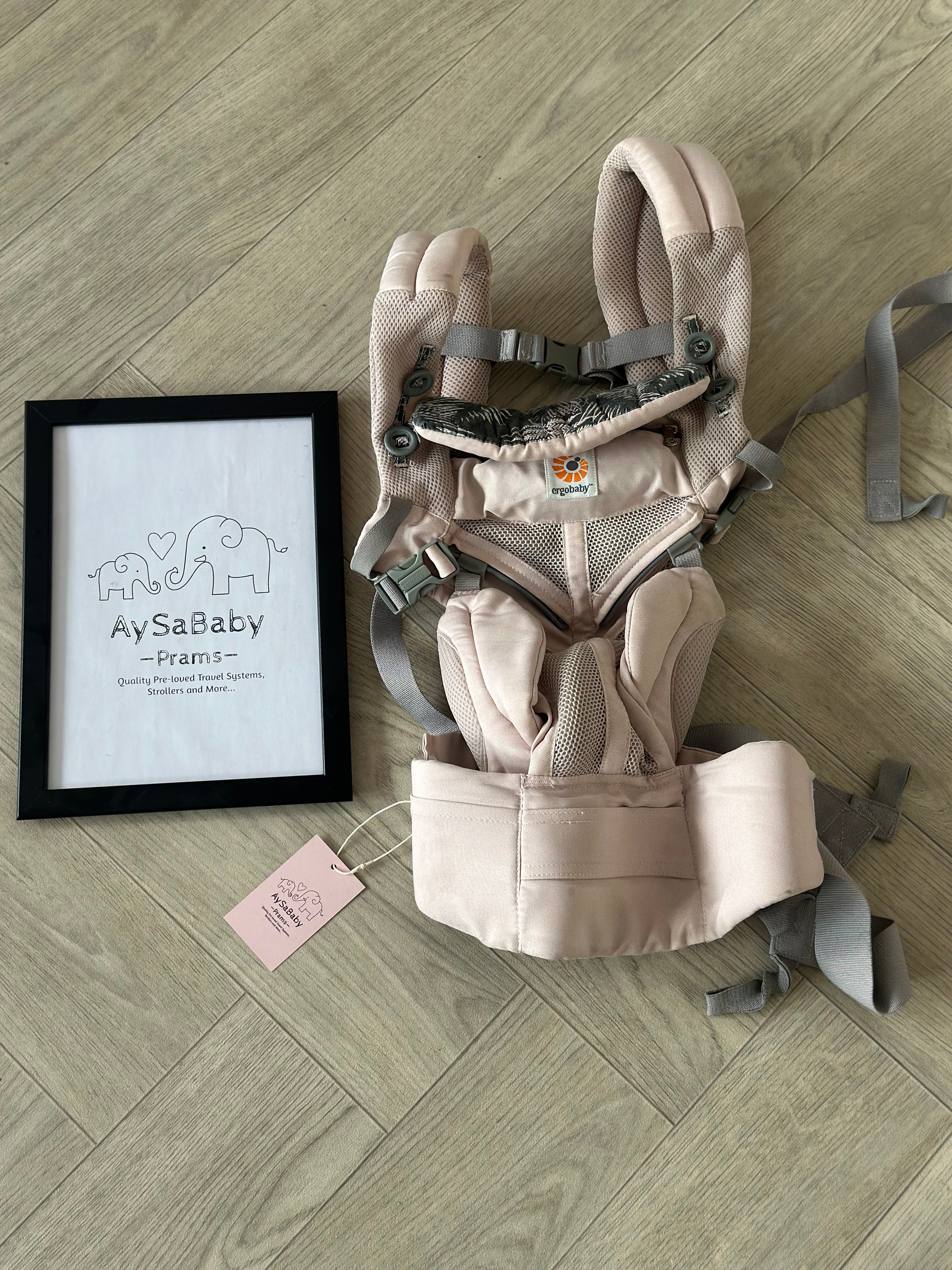 Ergobaby Omni 360 Baby Carrier- Cool Air Mesh- Maui Pink