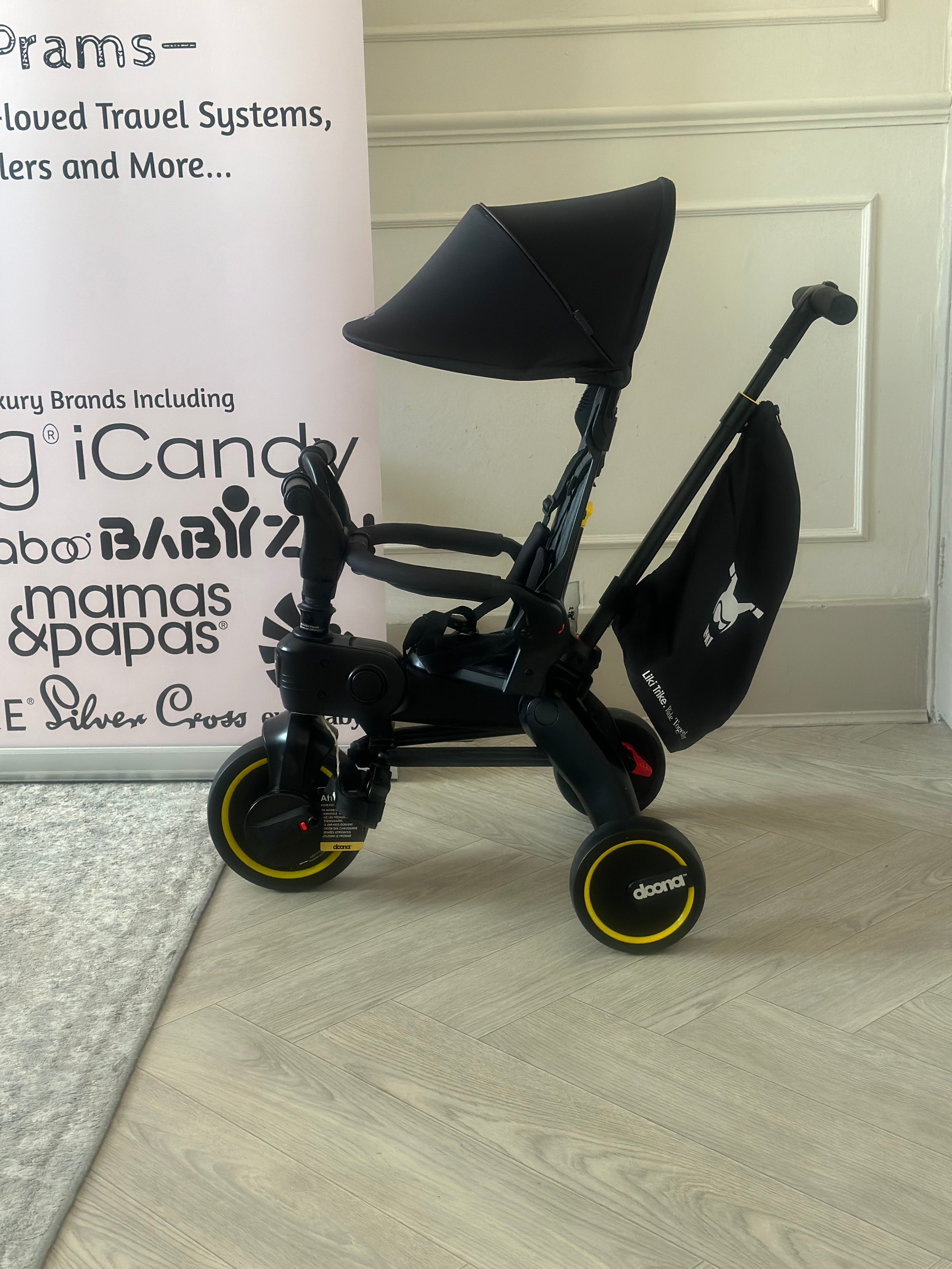 ✨ Doona™ Liki Trike S5 - Limited Edition - Midnight ✨