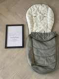 Egg Stroller Footmuff- Seagrass