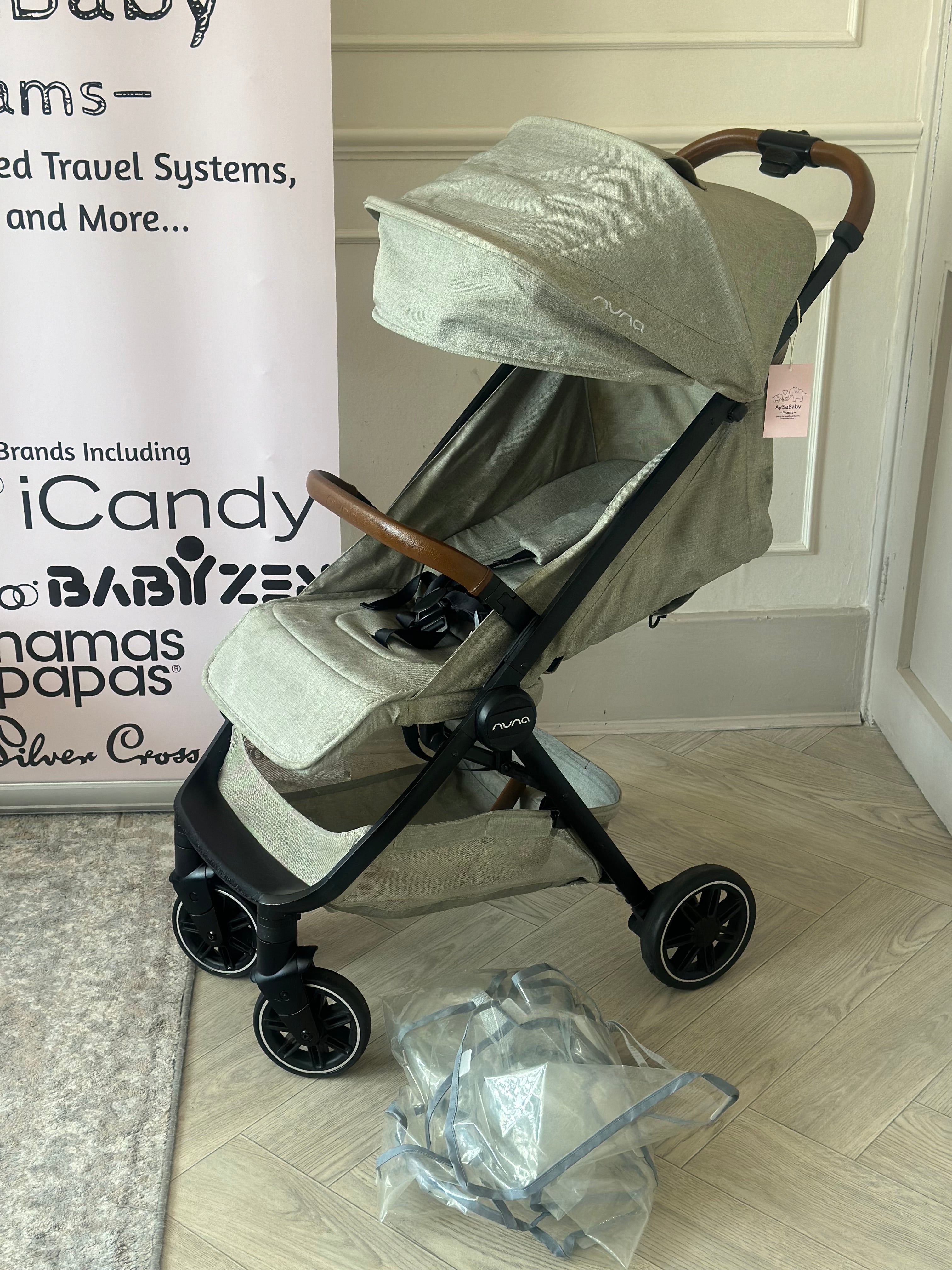 Nuna TRVL Stroller- Hazelwood