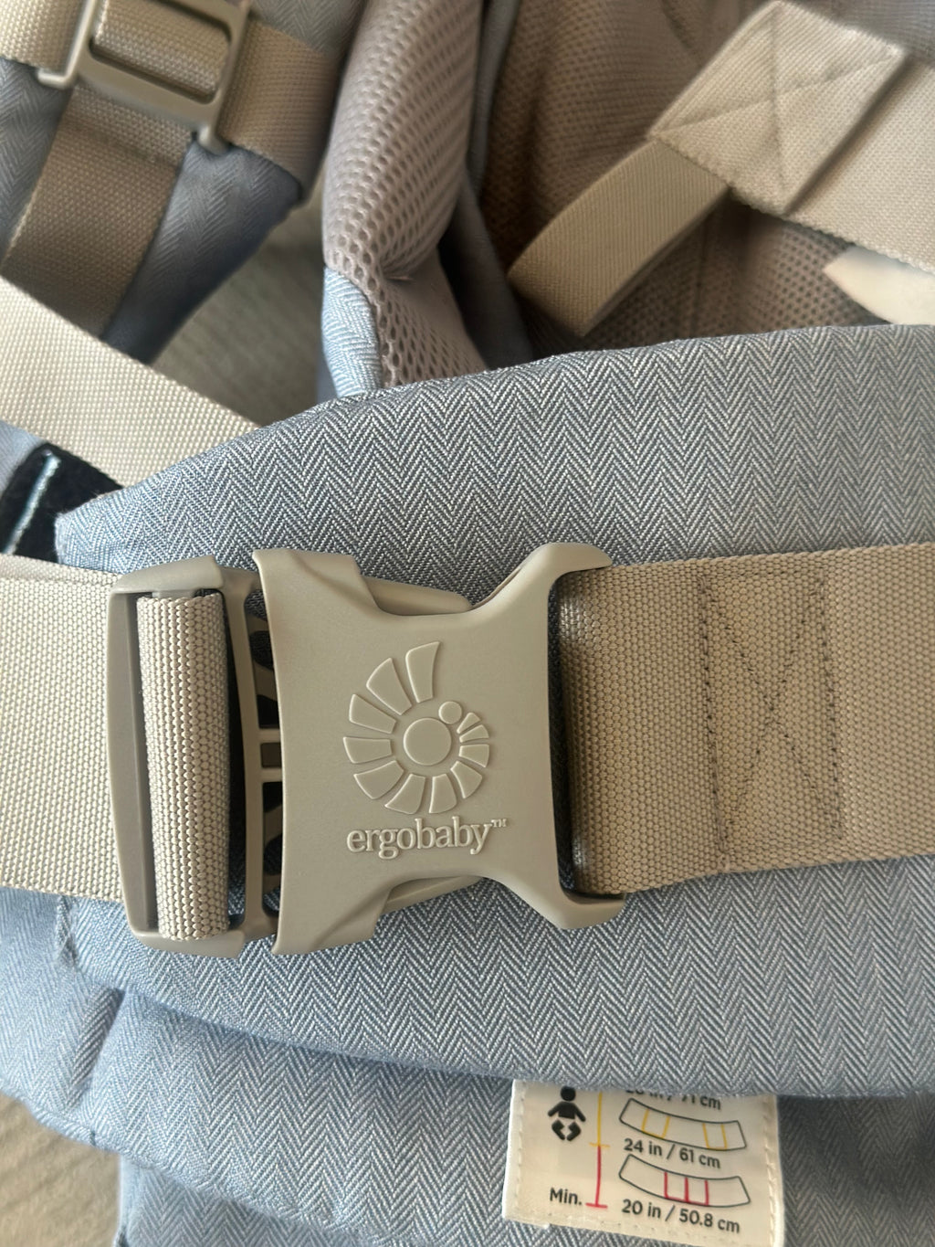Ergobaby Omni 360 Cool Air- Chambray