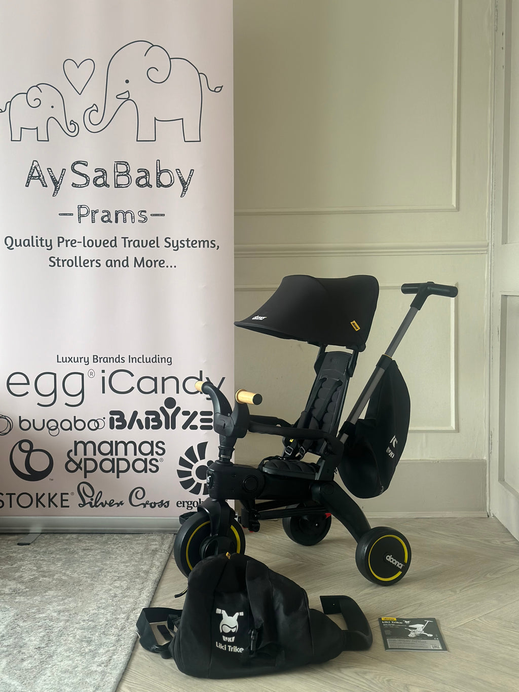 Doona™ Liki Trike S5 - Nitro Black