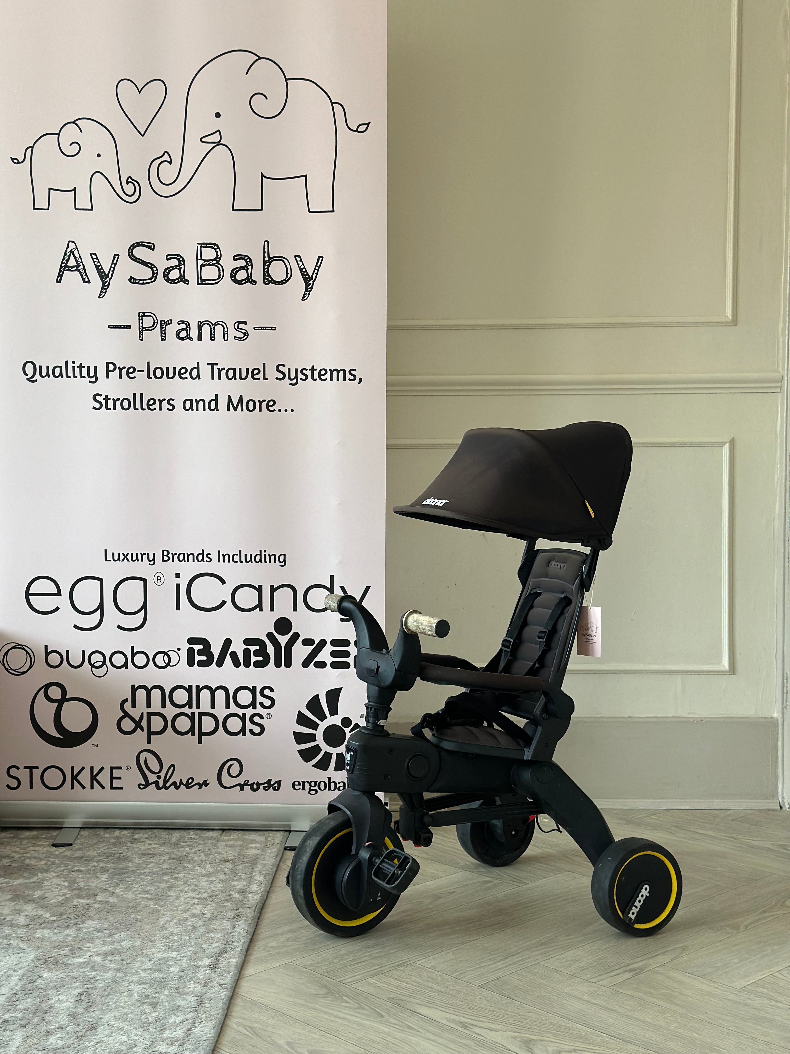 *Clearance* Doona Liki Trike S5- Nitro Black