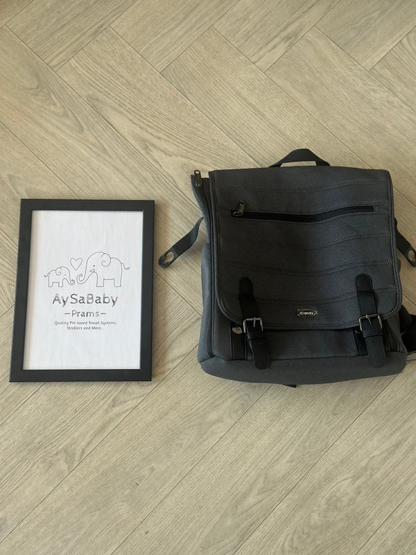 iCandy Peach 7 Changing Bag- Dark Grey