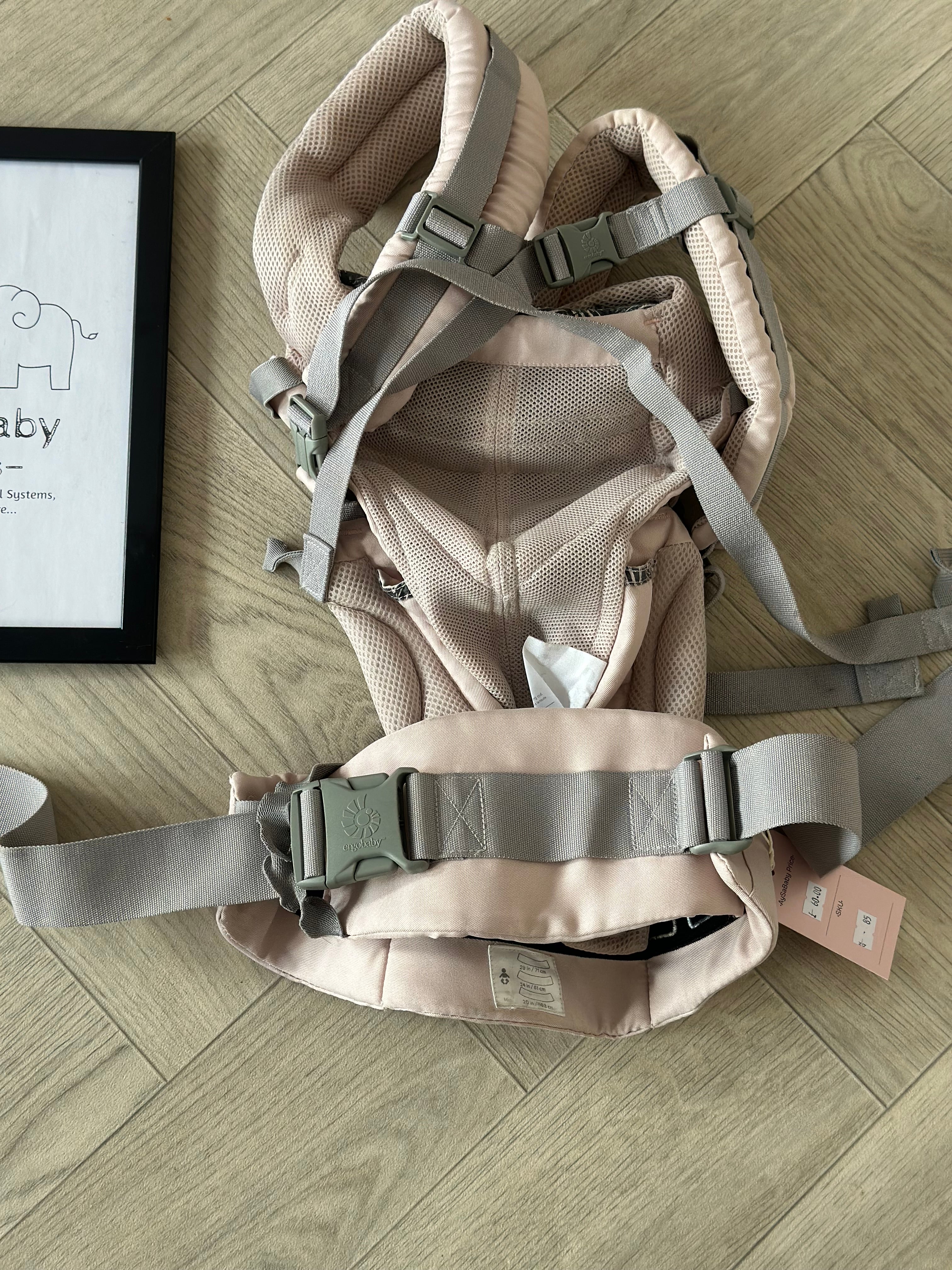 Ergobaby Omni 360 Baby Carrier- Cool Air Mesh- Maui Pink