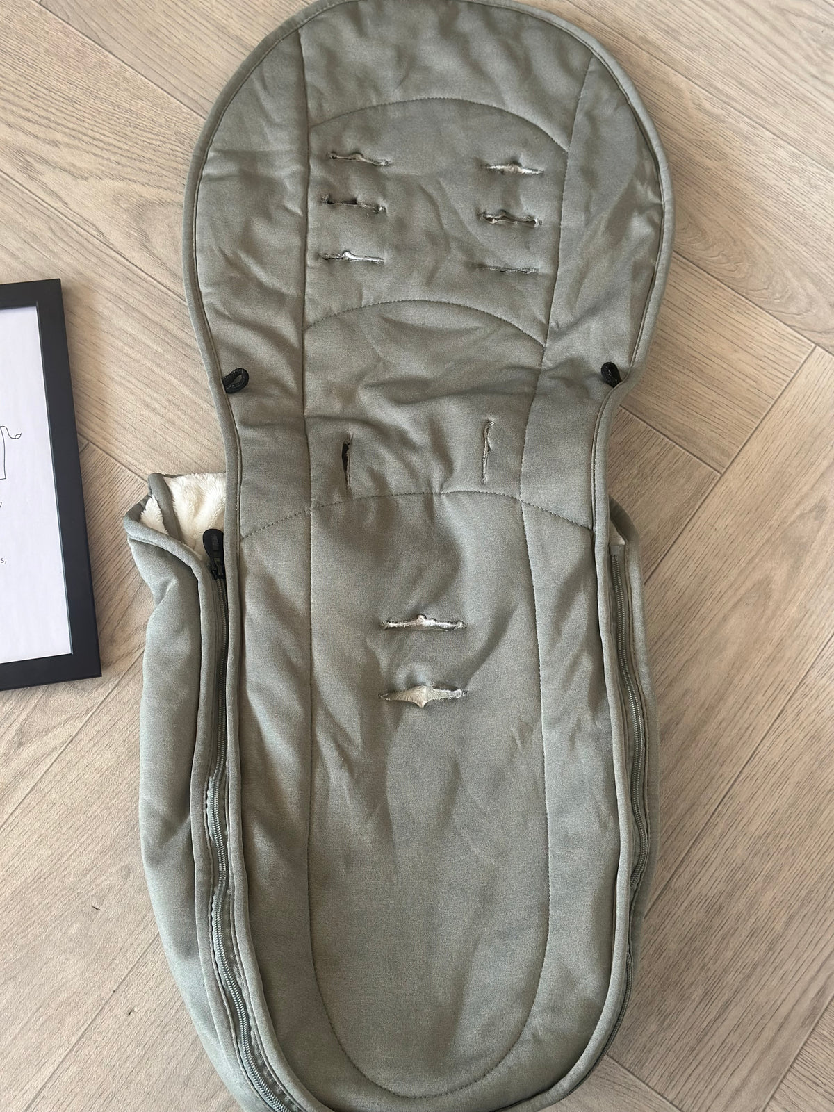 Egg Stroller Footmuff- Seagrass