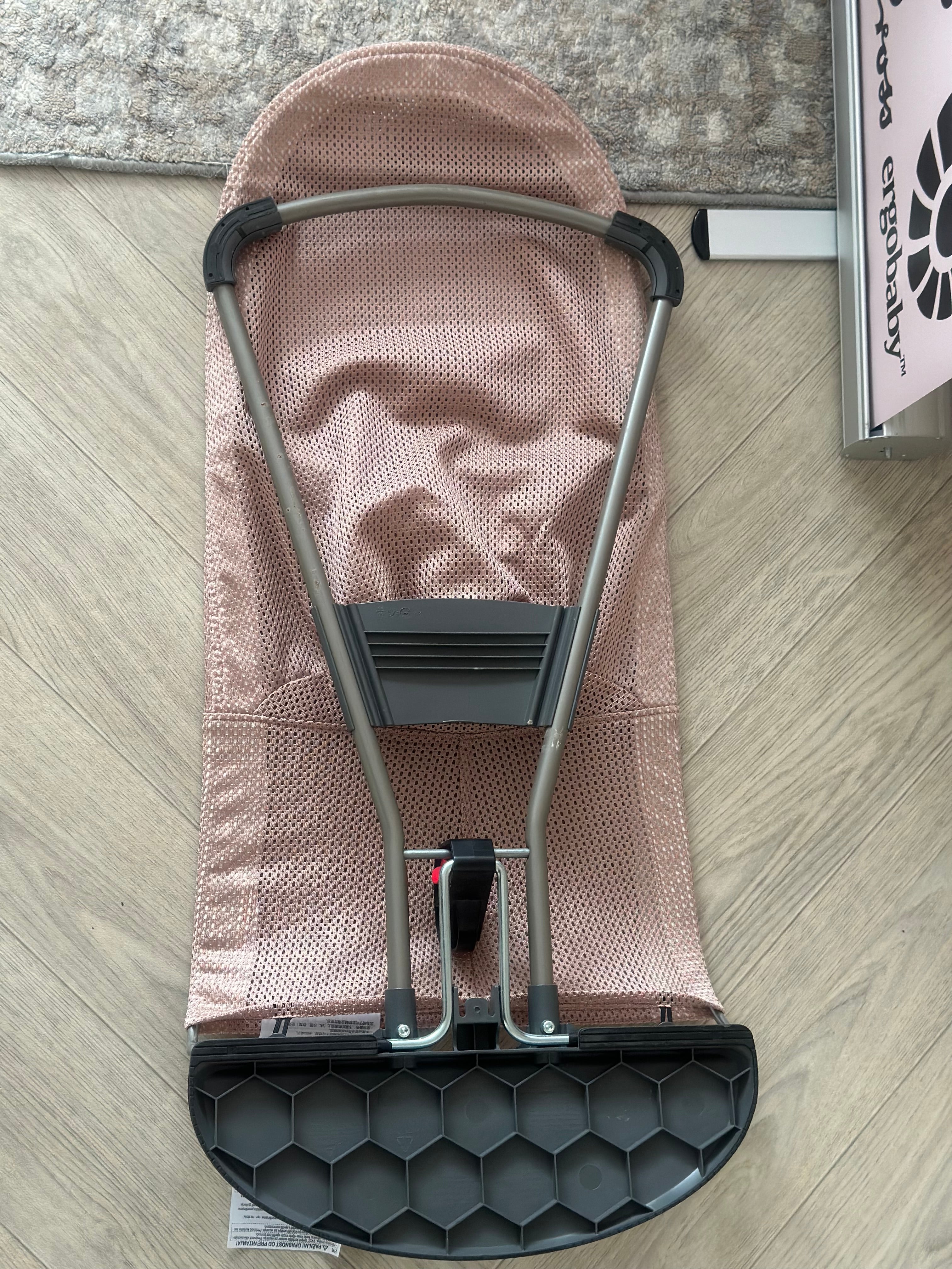BabyBjorn Baby Bouncer Bliss - 3D Mesh- Dusty Pink