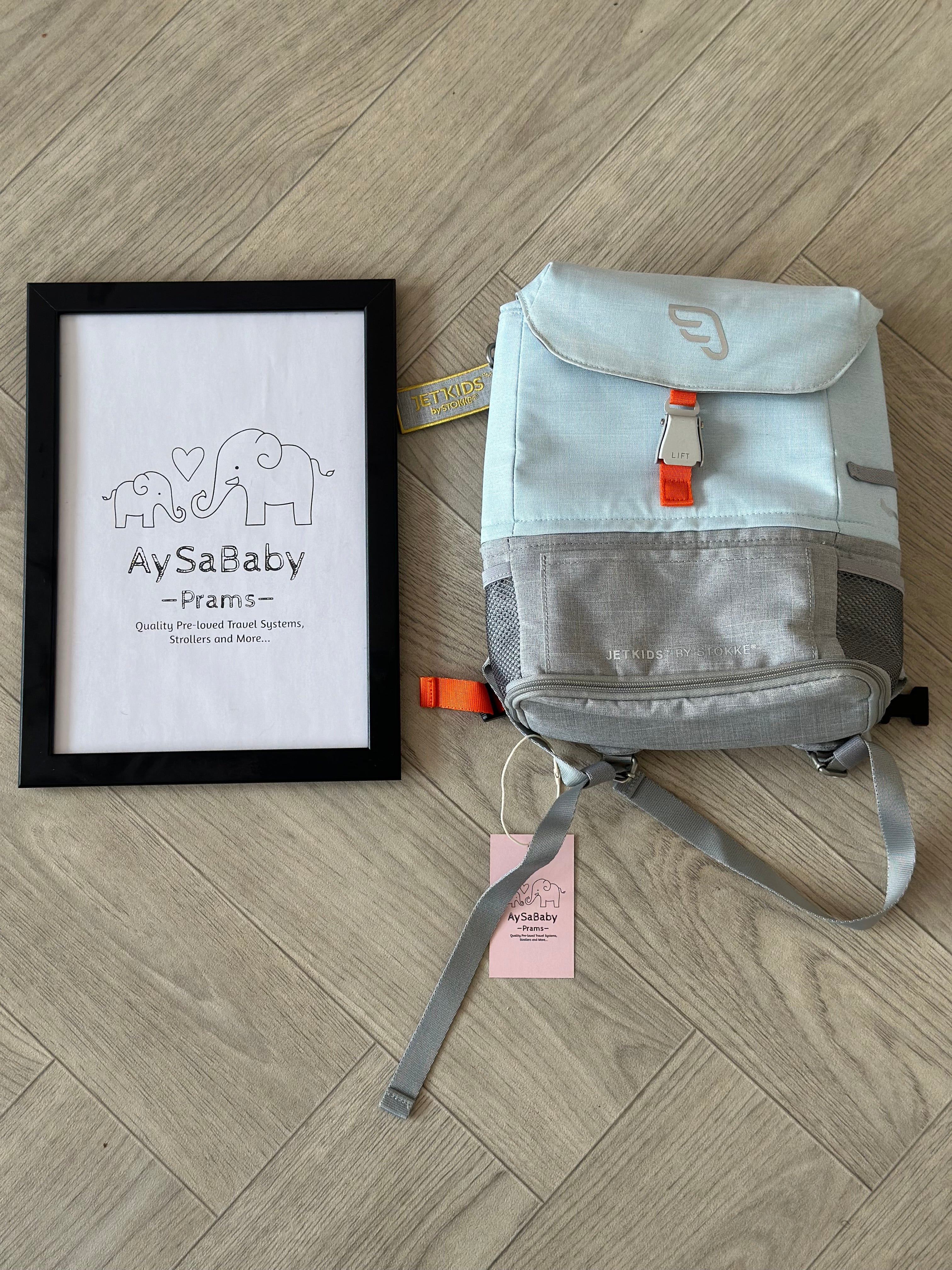 JetKids by Stokke Crew Backpack | Blue Sky