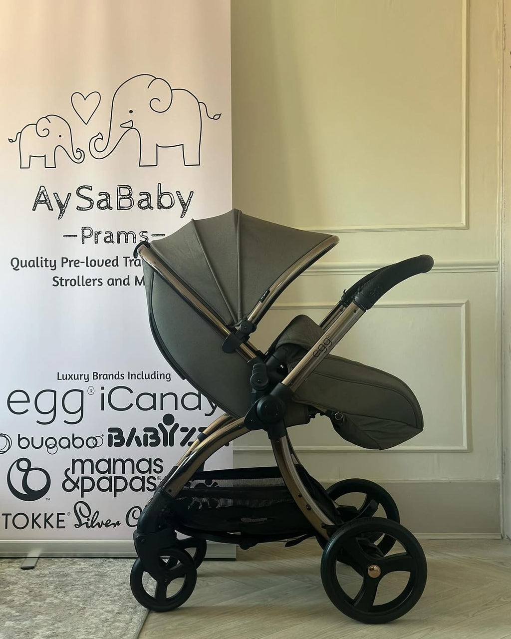 🍃 Babystyle Egg 2 Full Travel System in Hunter Green 🍃