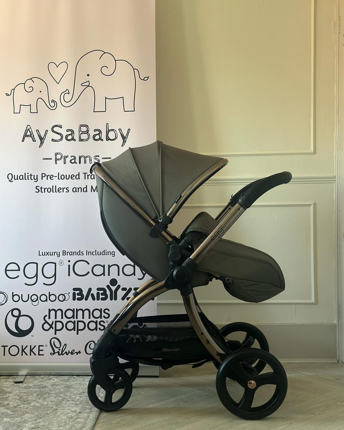 🍃 Babystyle Egg 2 Full Travel System in Hunter Green 🍃