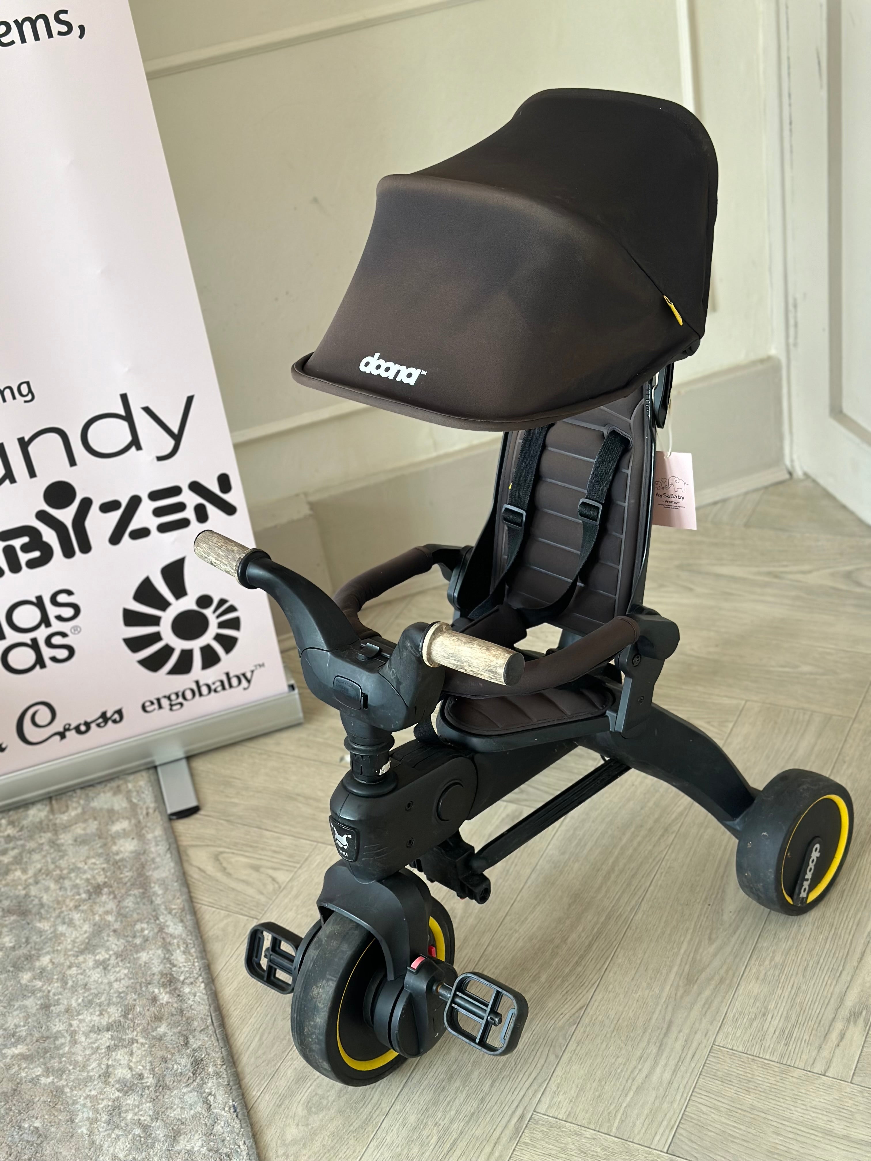 *Clearance* Doona Liki Trike S5- Nitro Black