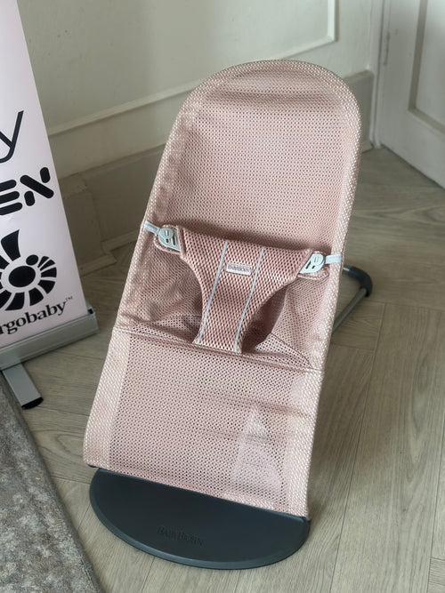 BabyBjorn Baby Bouncer Bliss - 3D Mesh- Dusty Pink