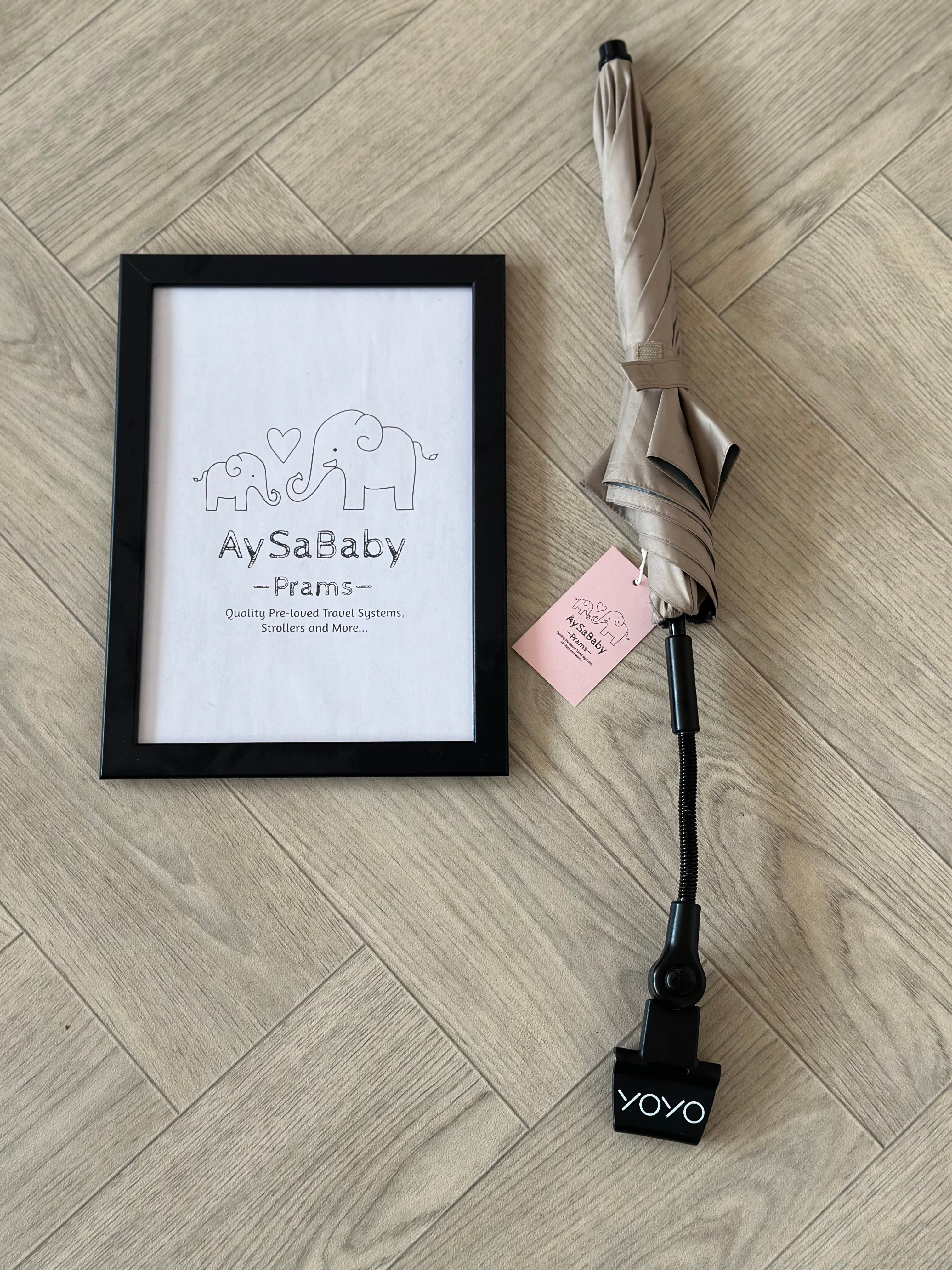 Babyzen Stokke Yoyo Parasol and Adapter- Taupe