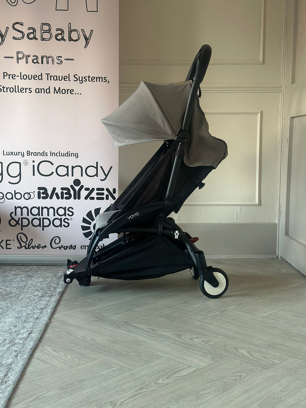 🩶 Babyzen Yoyo Connect Travel Stroller- Black🩶