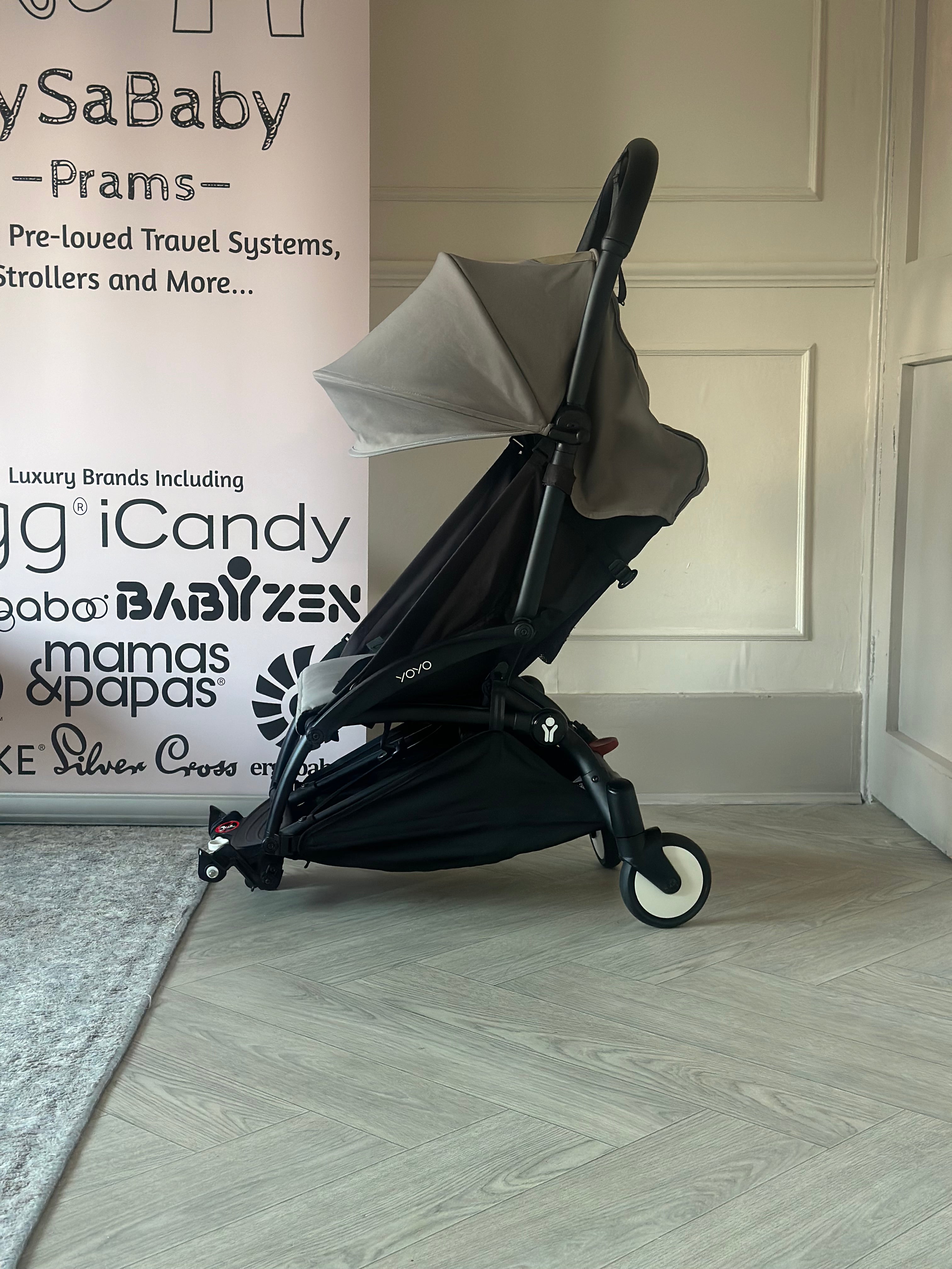 🩶 Babyzen Yoyo Connect Travel Stroller- Black🩶