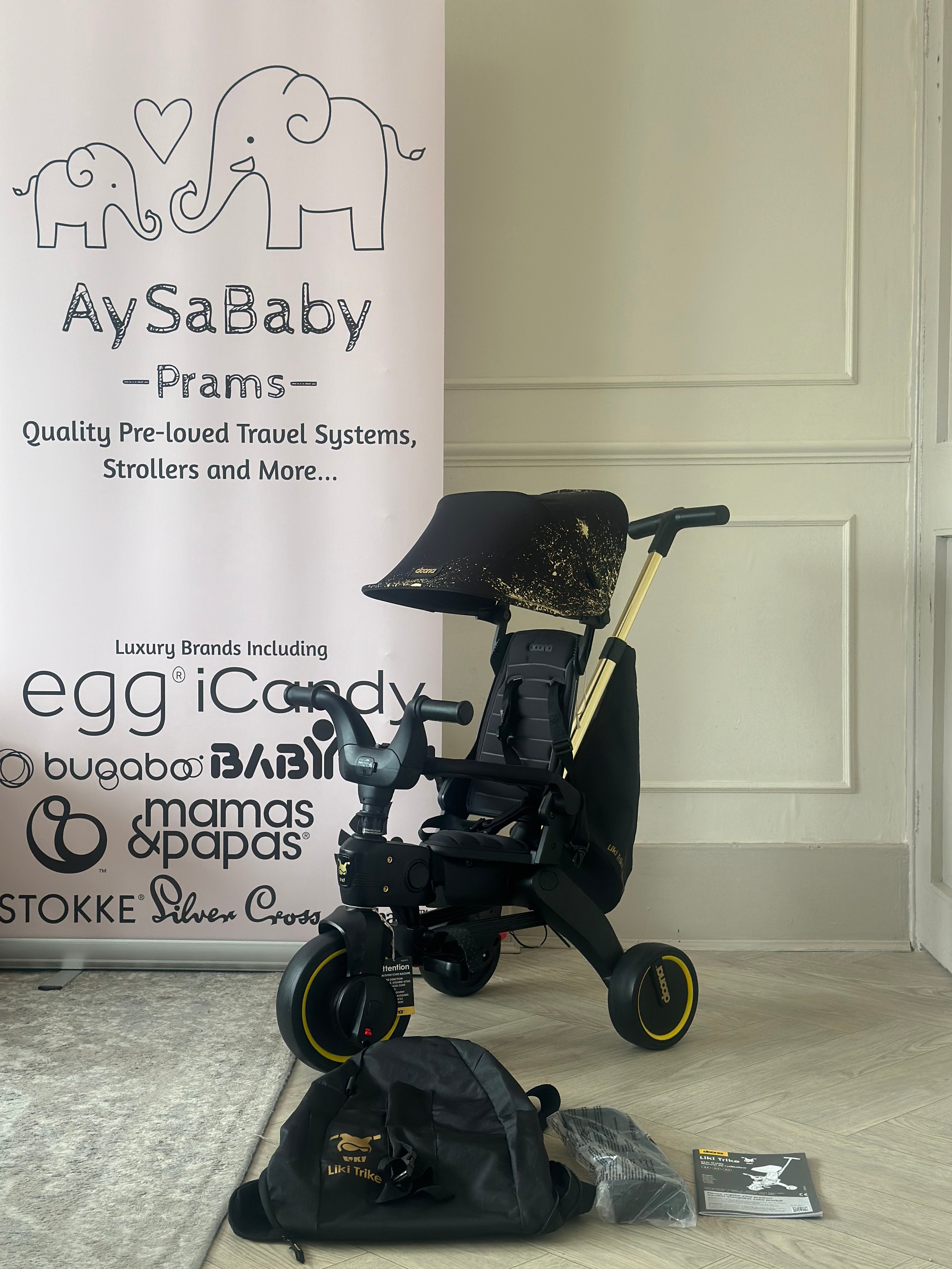 ✨ Doona™ Liki Trike S5 - Limited Edition - Gold ✨