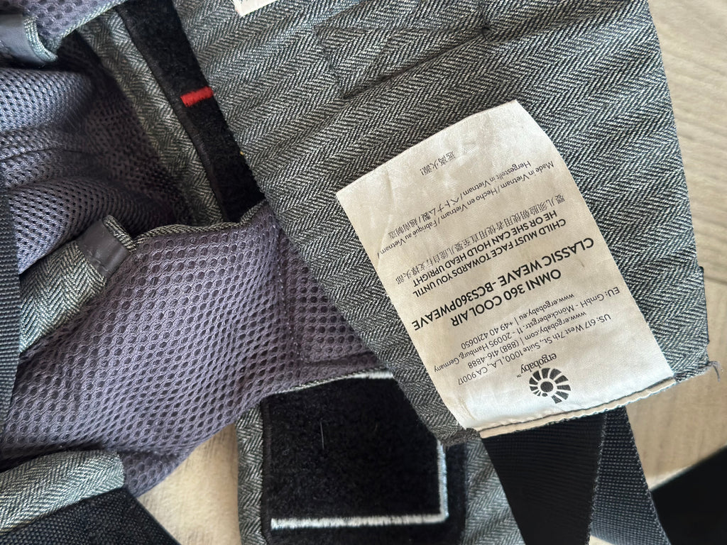 Ergobaby Omni 360- Cool Air- Classic Weave