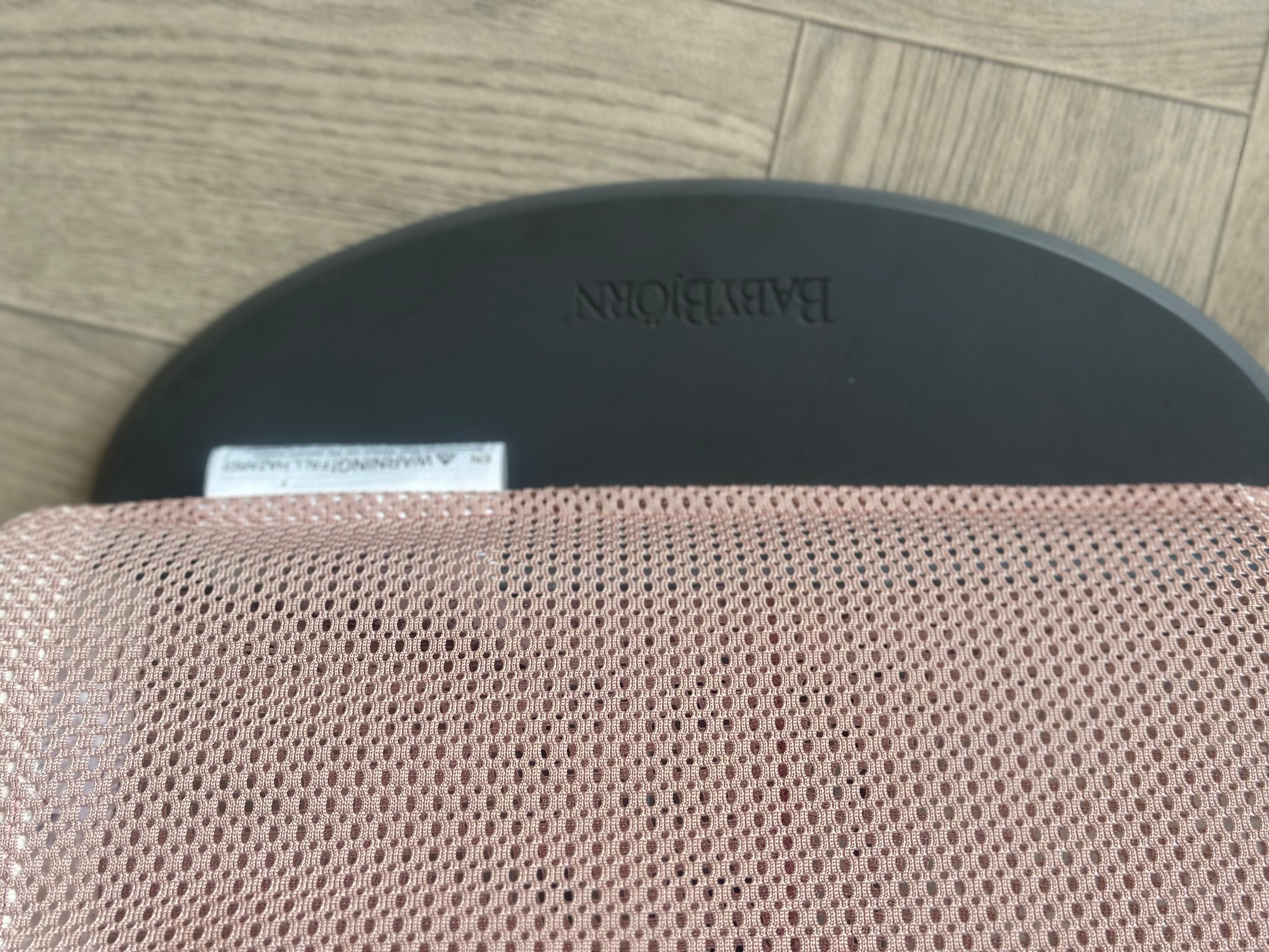 BabyBjorn Baby Bouncer Bliss - 3D Mesh- Dusty Pink