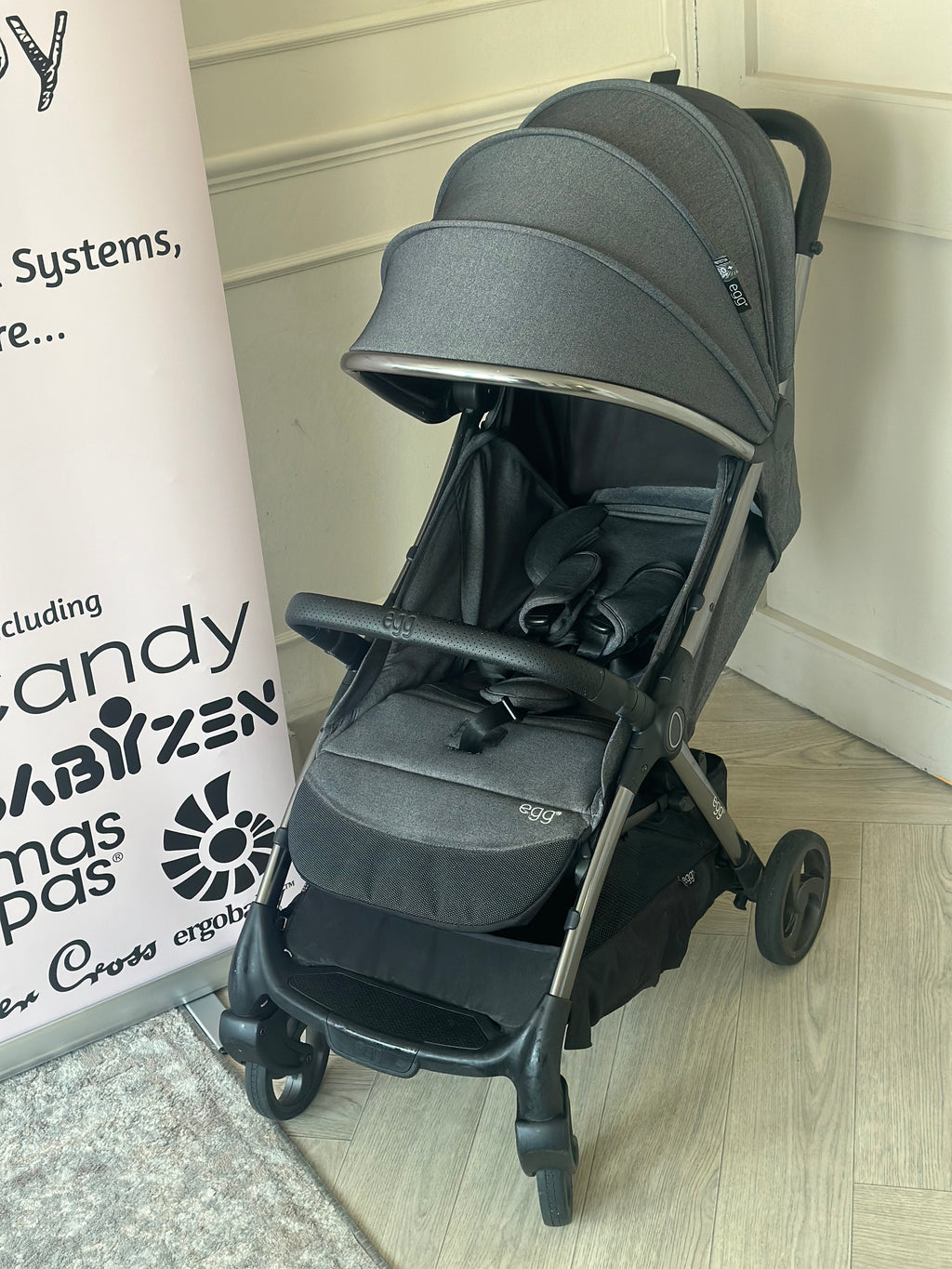 🩶 Egg Z Stroller- Quartz Grey 🩶