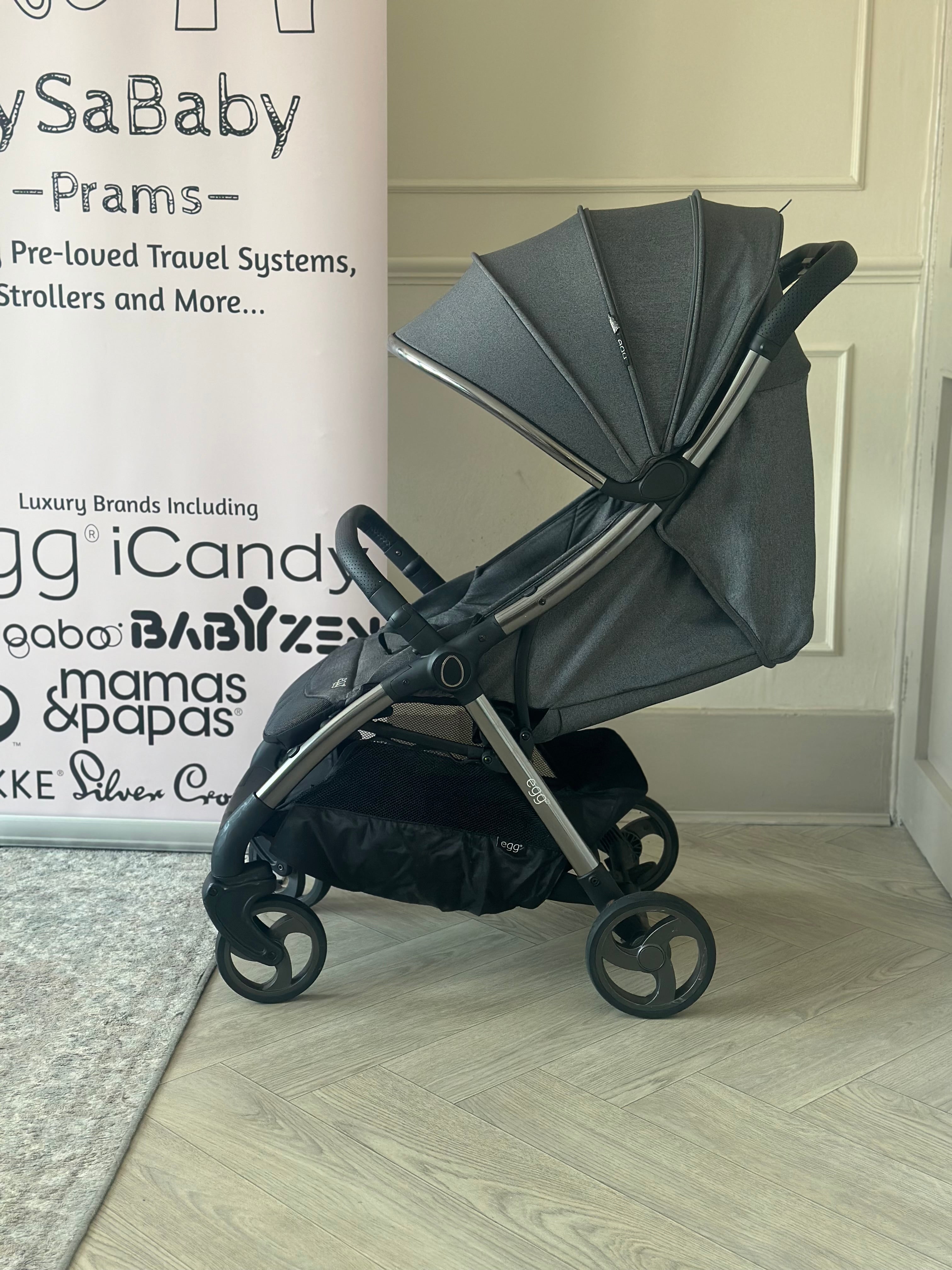 🩶 Egg Z Stroller- Quartz Grey 🩶