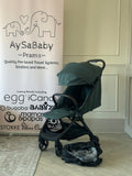 Silver Cross Clic 2 Stroller with Raincover- Conifer