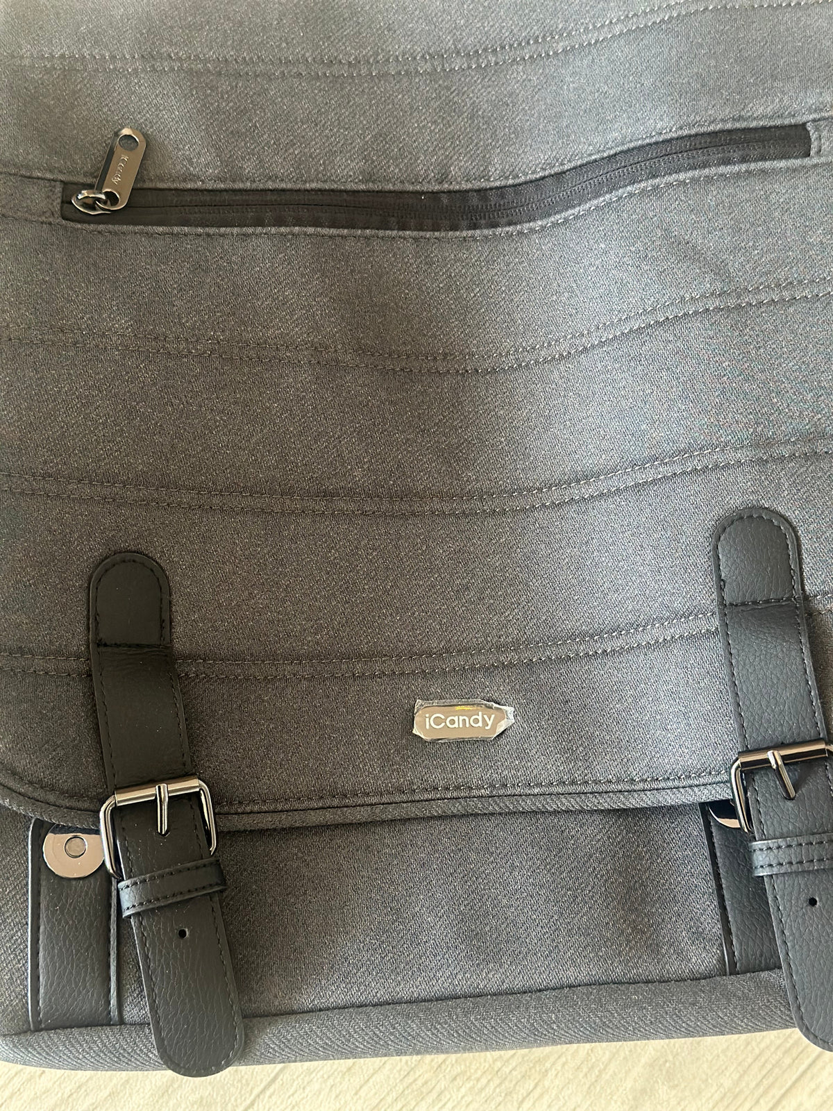 iCandy Peach 7 Changing Bag- Dark Grey