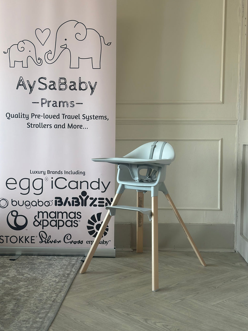 Stokke Clikk Highchair - Cloud Grey