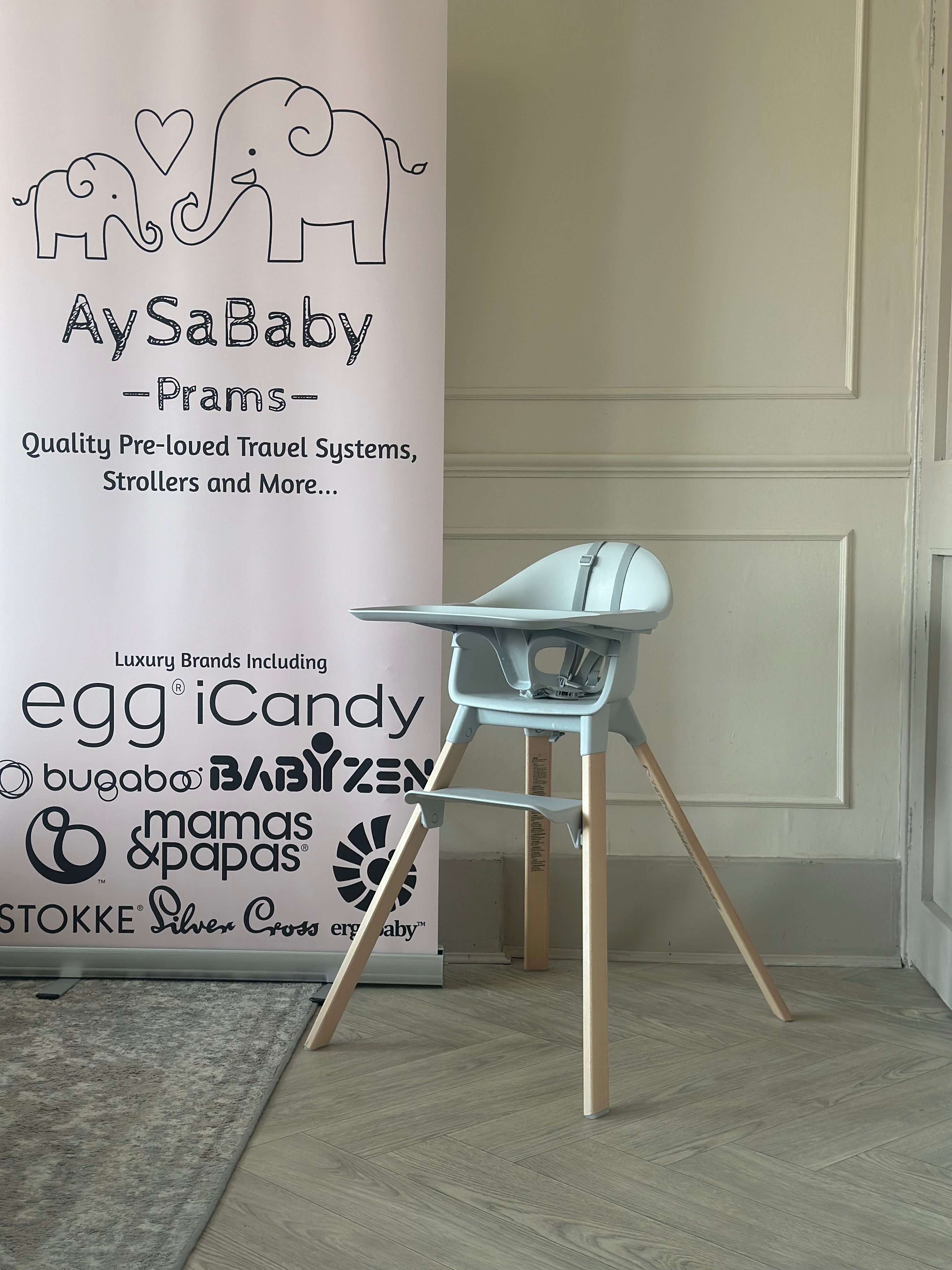 Stokke Clikk Highchair - Cloud Grey