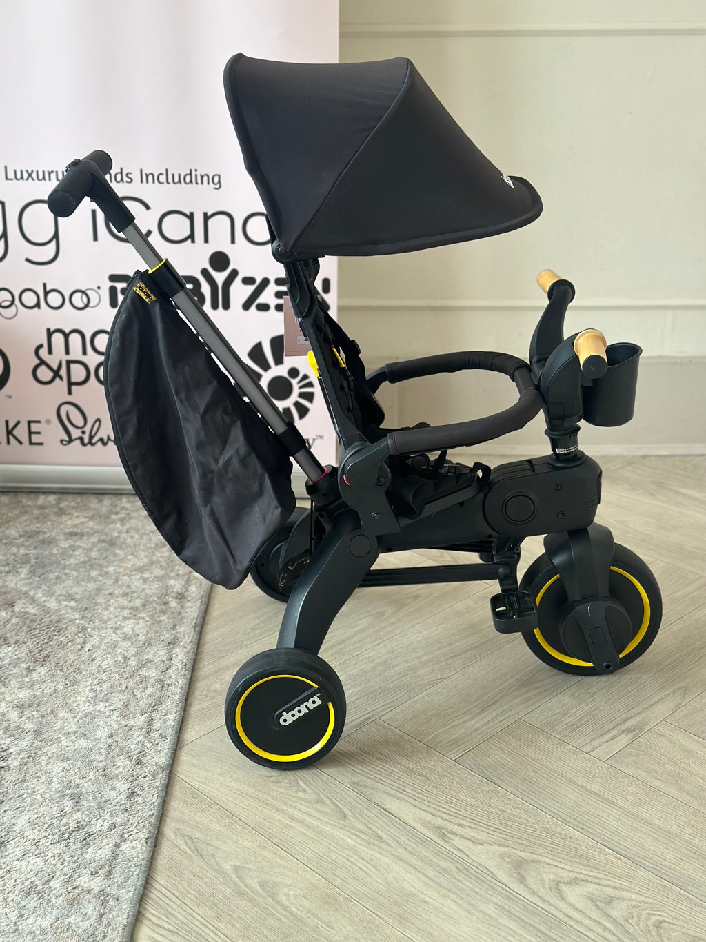 Doona™ Liki Trike S5 with Raincover- Nitro Black
