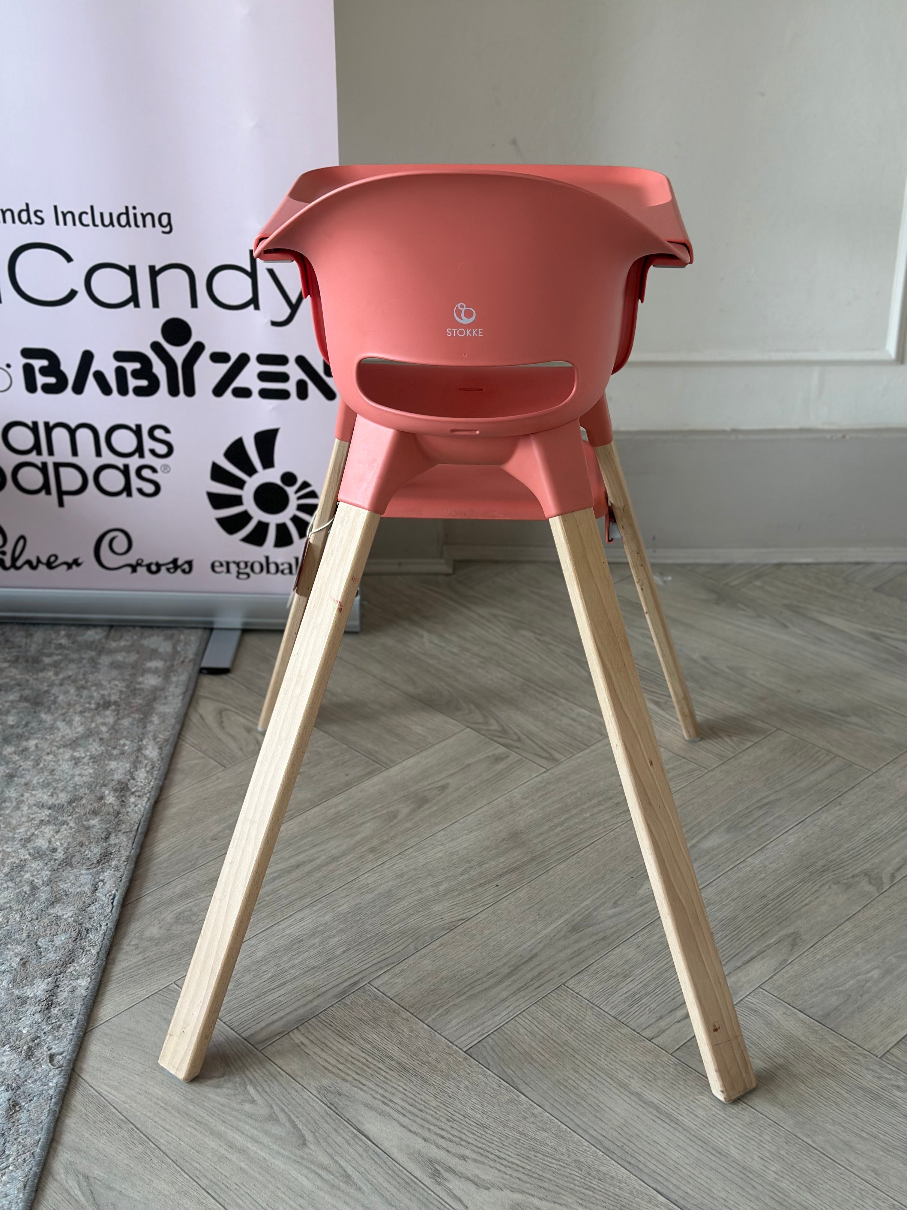 Stokke Clikk Highchair - Sunny Coral