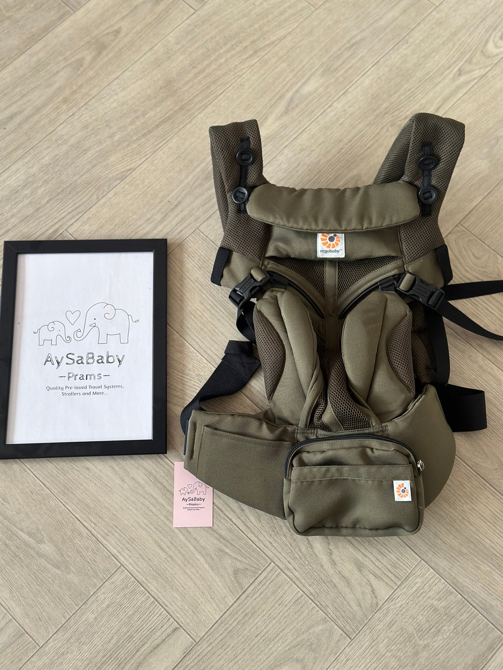 Ergobaby Omni 360- Cool Air- Khaki Green