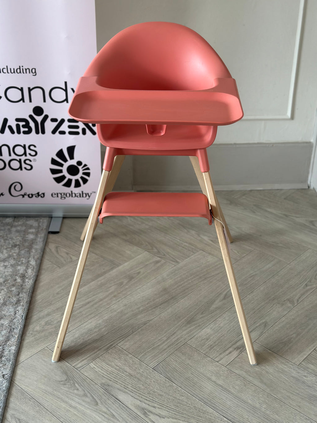 Stokke Clikk Highchair - Sunny Coral
