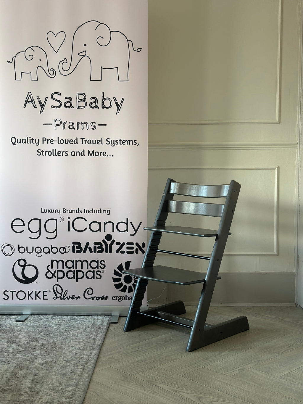 Stokke Tripp Trapp Highchair - Hazy Grey