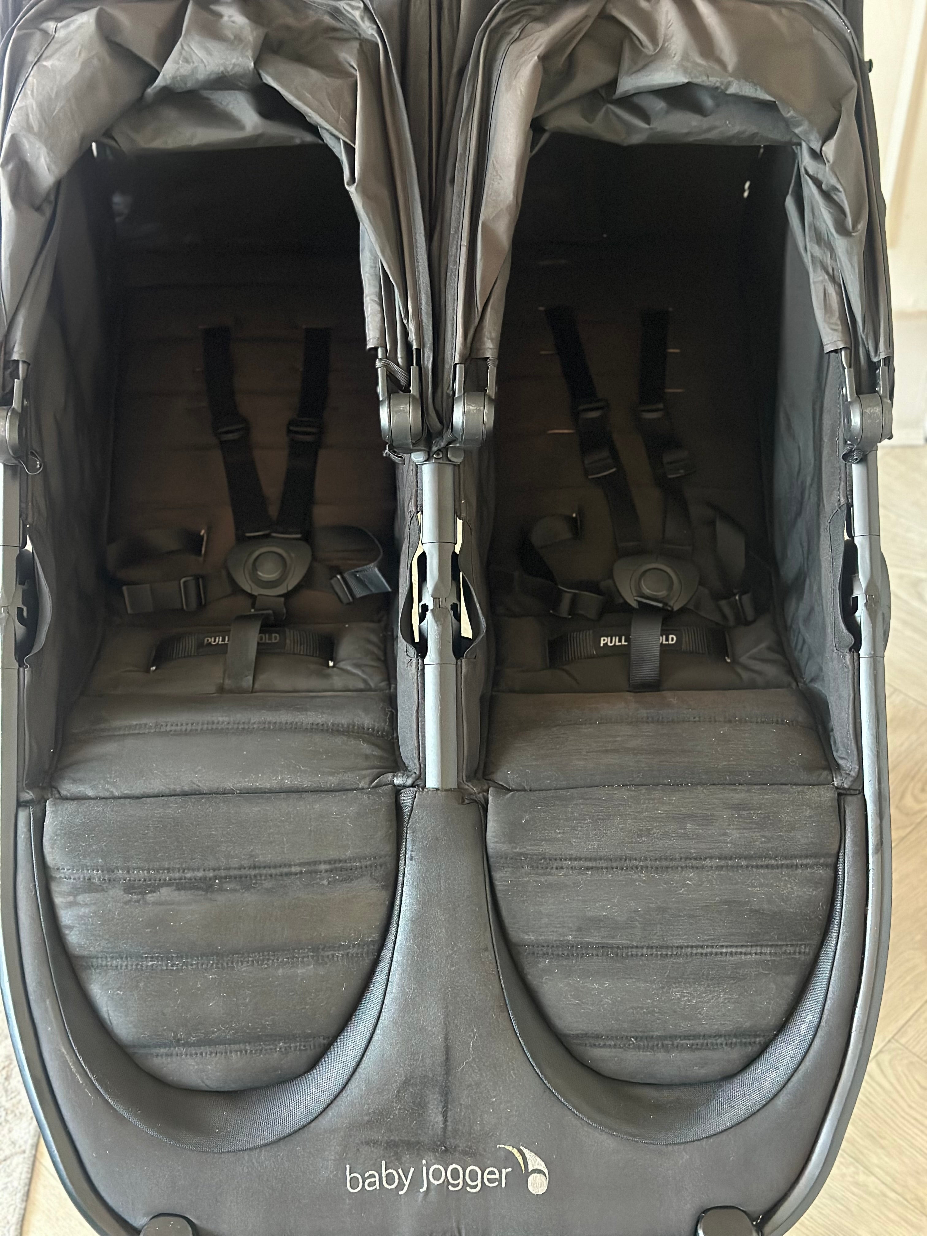 Baby Jogger City Mini GT2 Double All-Terrain Double Pushchair- Opulent Black