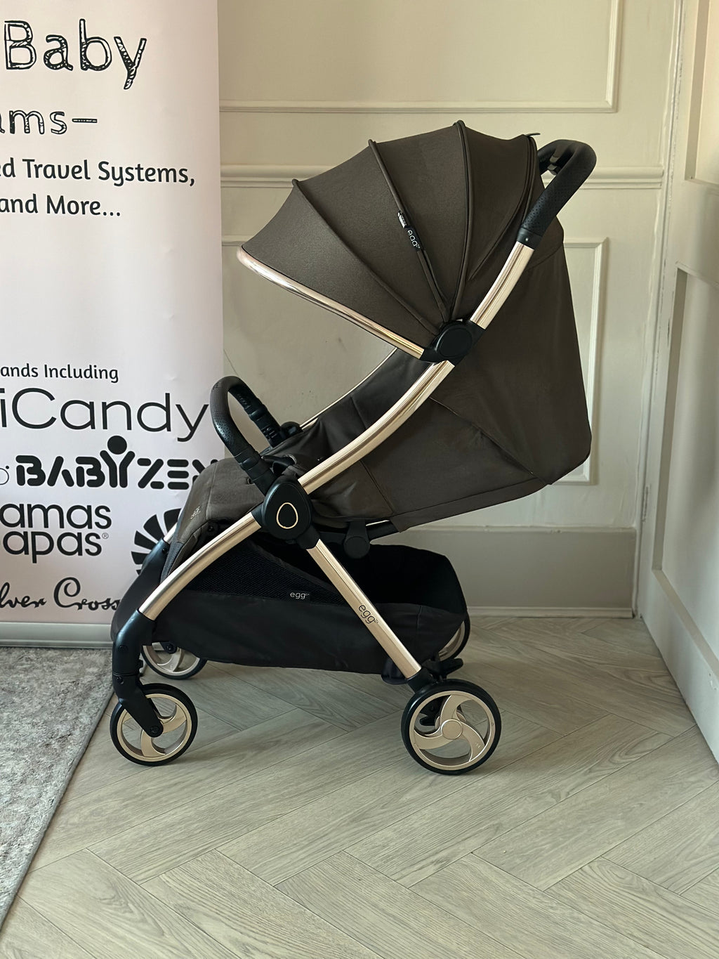 🤎 Egg Z Stroller- Chocolate Velvet 🤎