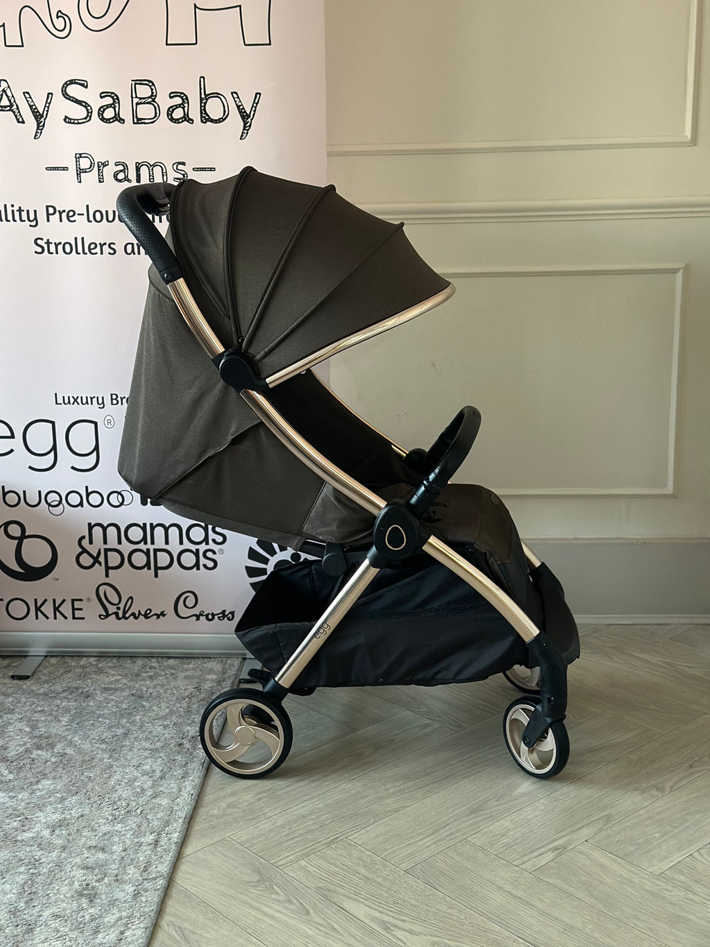 🤎 Egg Z Stroller- Chocolate Velvet 🤎